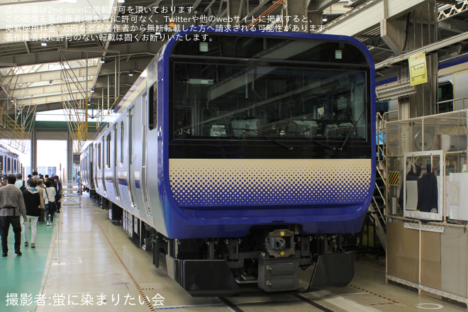 【JR東】「にいつまるごと鉄道フェスタ」開催で総合車両製作所新津事業所公開を総合車両製作所新津事業所で撮影した写真