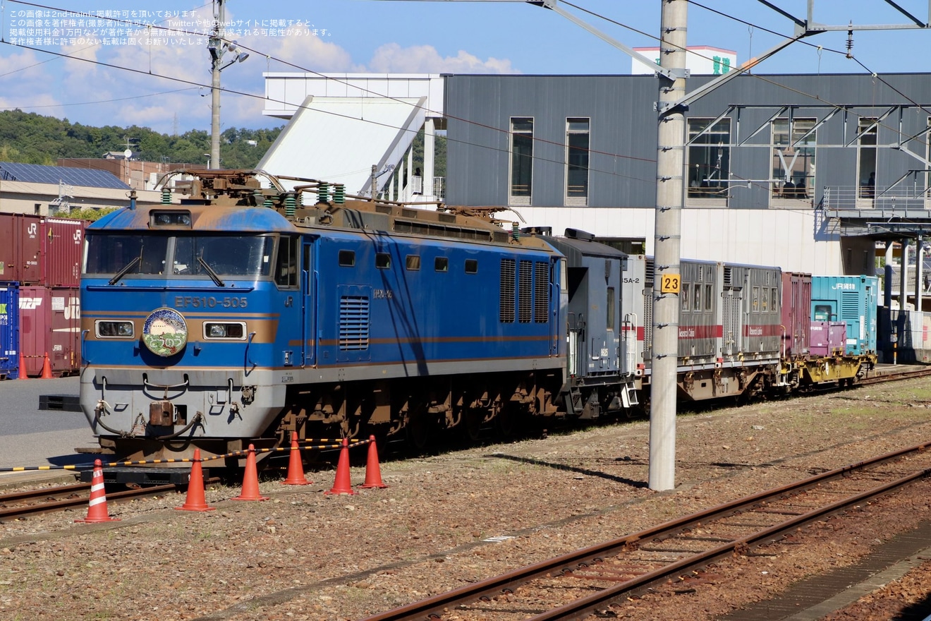 【JR貨】さわやかウォーキング開催に合わせてJR貨物多治見駅が公開の拡大写真