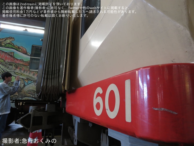 【長良川】越美南線全線開通90周年記念感謝祭にて車庫見学開催