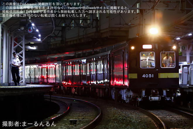 【阪急】8030F+8034Fと4051号車正雀へ回送