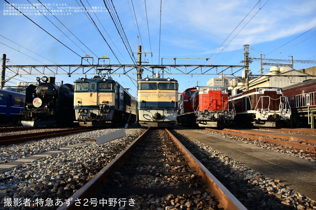 【JR東】「高崎駅機関車大集合撮影会」開催の拡大写真