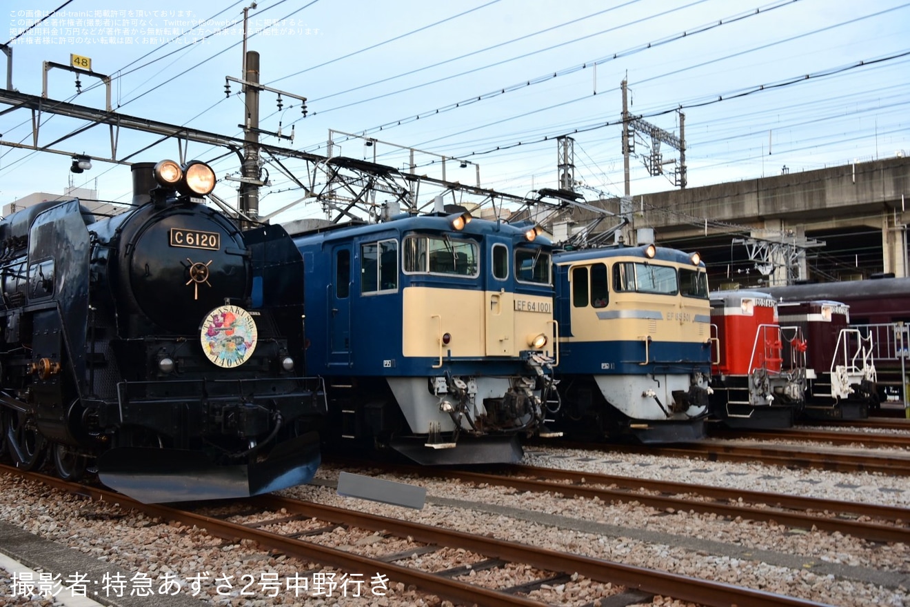 【JR東】「高崎駅機関車大集合撮影会」開催の拡大写真