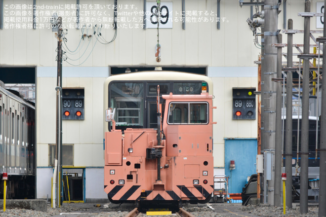 【小田急】8000形8059F(8059×4)が大野総合車両所89番線へ