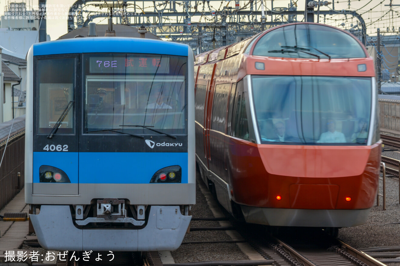 【小田急】4000形4062F(4062×10)新重検明け試運転の拡大写真