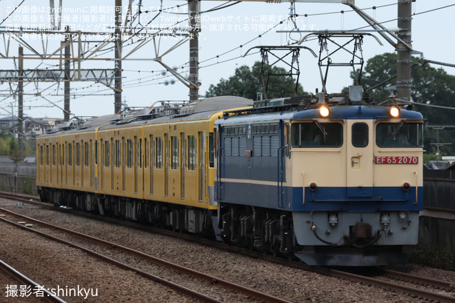 【西武】2000系2451F+2453F 近江鉄道譲渡甲種輸送を東所沢～新秋津間で撮影した写真