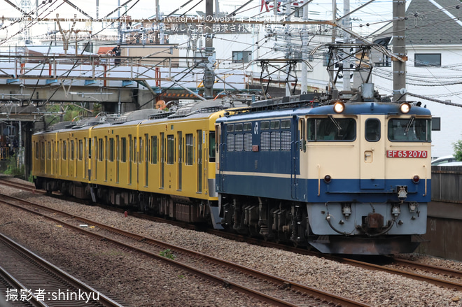 【西武】2000系2451F+2453F 近江鉄道譲渡甲種輸送を新秋津～東所沢間で撮影した写真