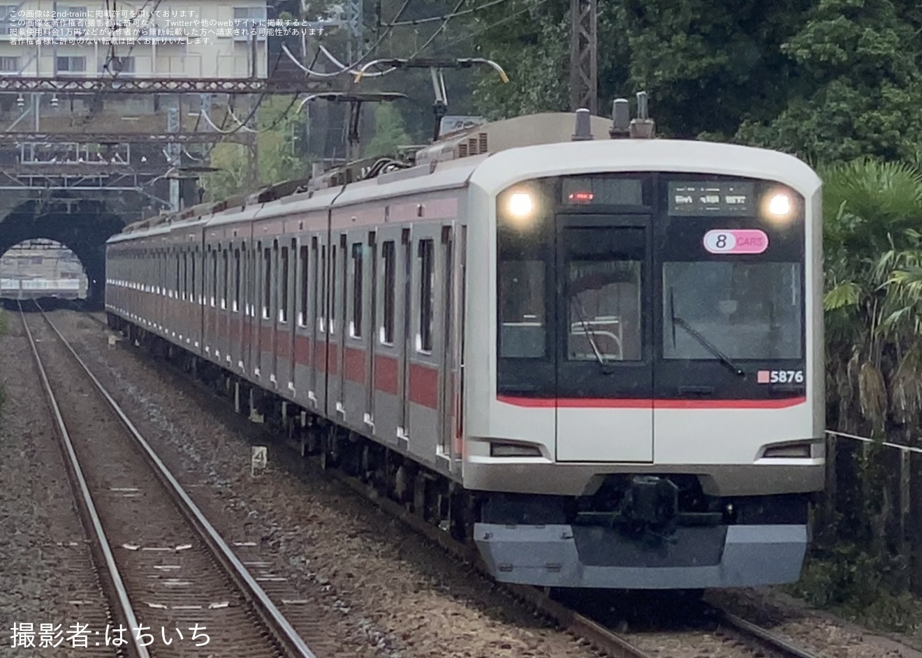 【東急】5050系5176F長津田車両工場出場試運転の拡大写真