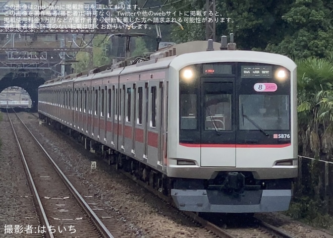 【東急】5050系5176F長津田車両工場出場試運転