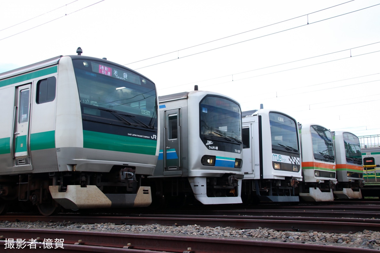 【JR東】「川越車両センターまつり」開催(2024年10月)の拡大写真