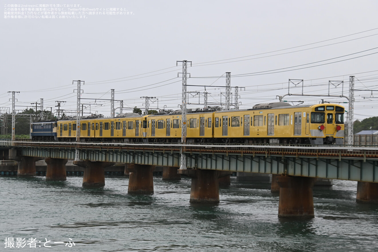 【西武】2000系2451F+2453F 近江鉄道譲渡甲種輸送の拡大写真