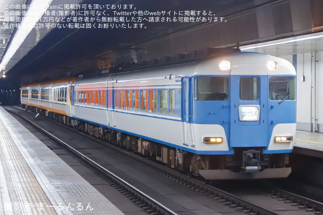 【近鉄】22600系AF02・15200系PN09高安臨時回送を近鉄日本橋駅で撮影した写真