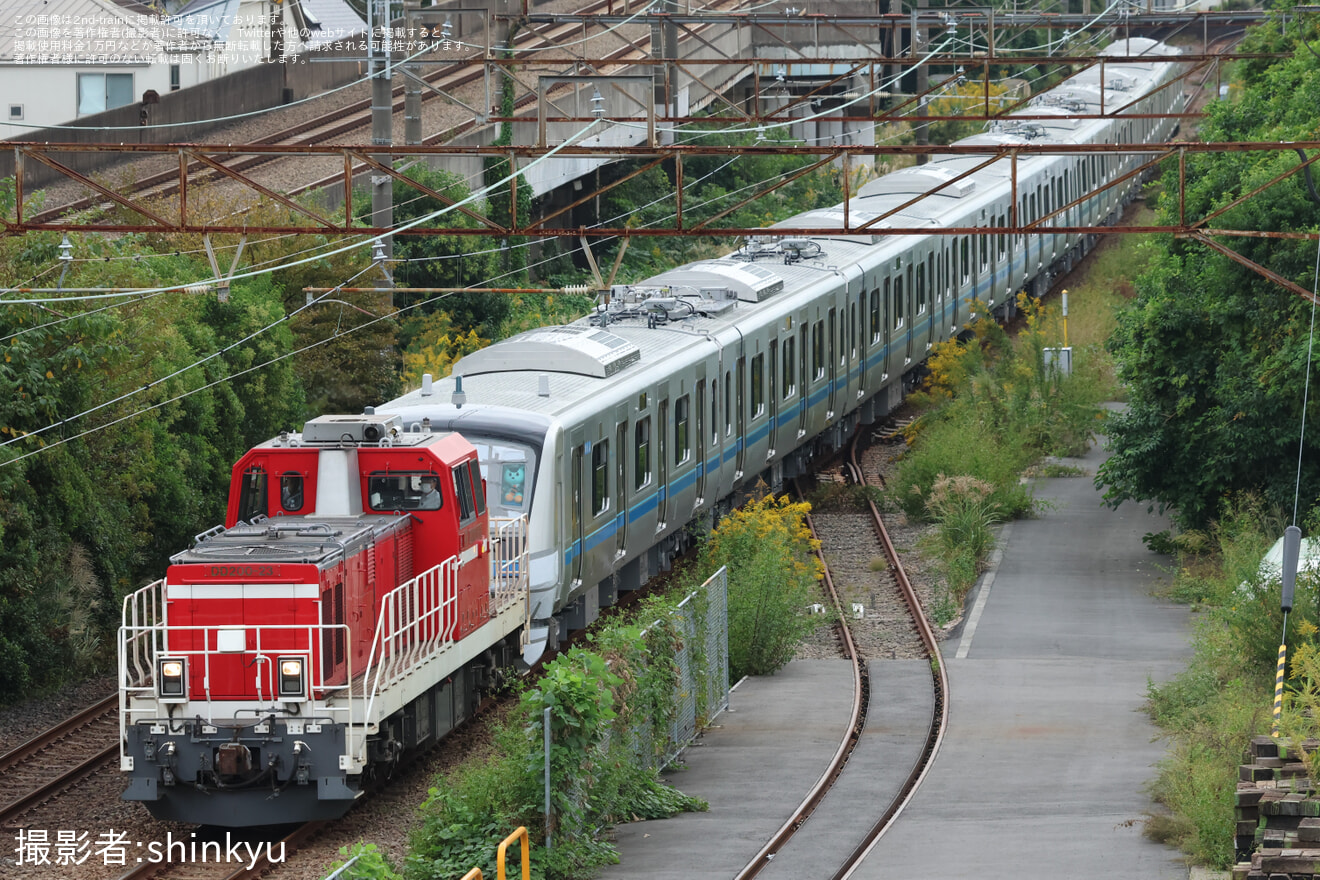  【小田急】5000形5063×10(5063F)J-TREC横浜事業所出場甲種輸送の拡大写真