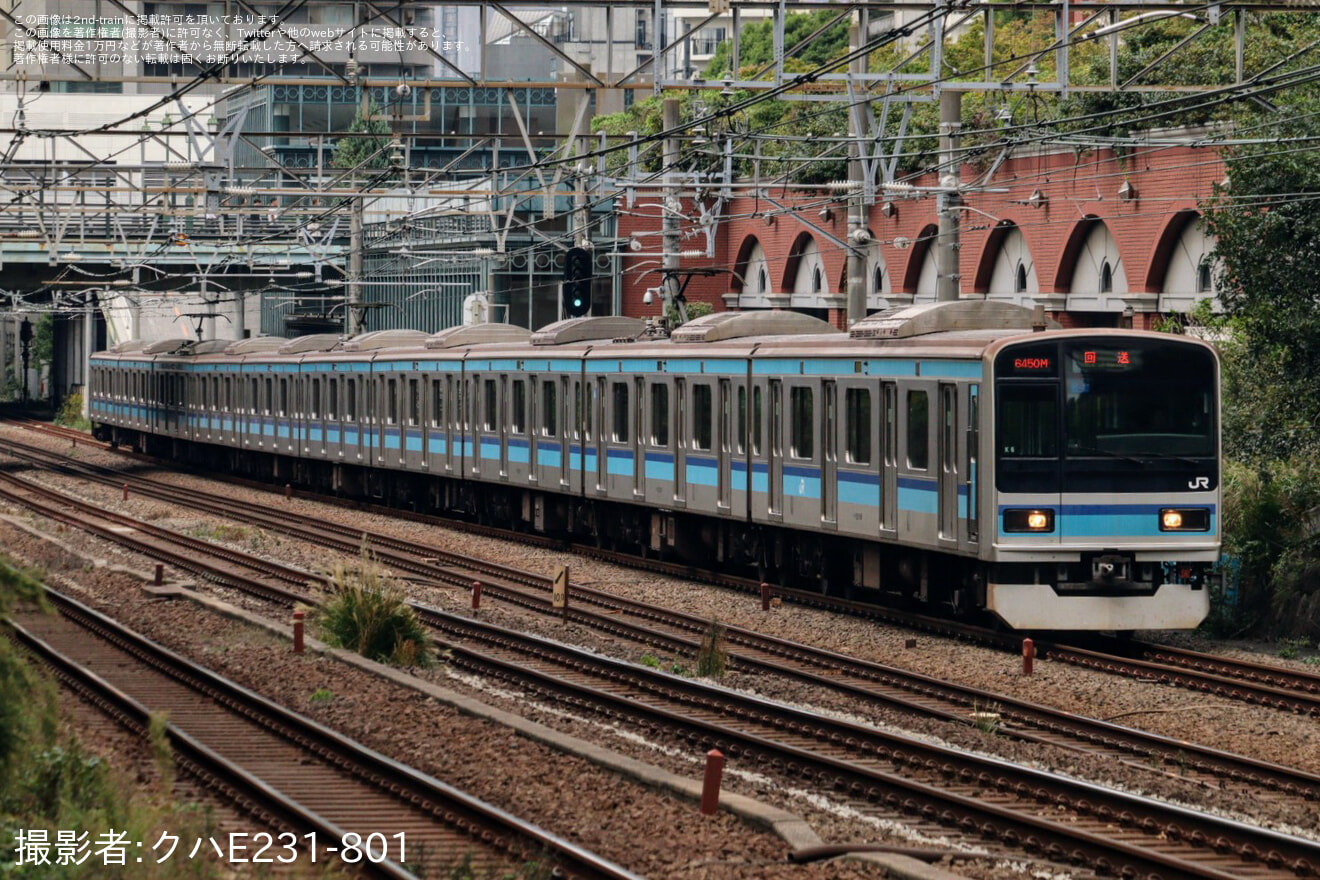 【JR東】E231系ミツK6編成 東京総合車両センター入場の拡大写真