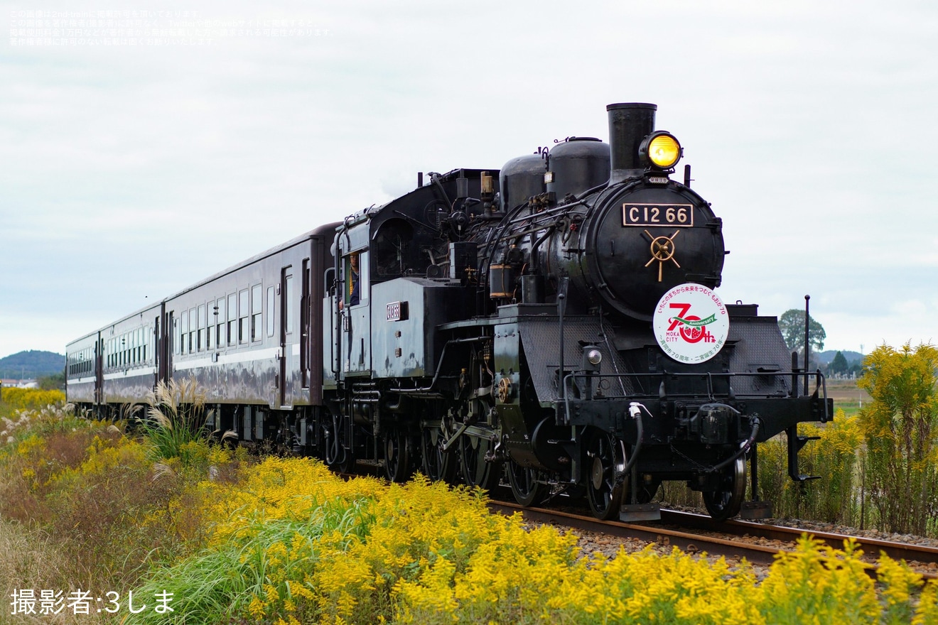 2nd-train 【真岡】大宮総合車両センターでの検査を終えたC12-66が試運転の写真 TopicPhotoID:101013