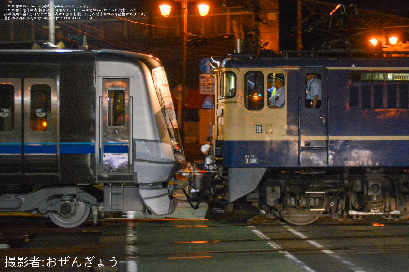  【小田急】5000形5063×10(5063F)J-TREC横浜事業所出場甲種輸送の拡大写真