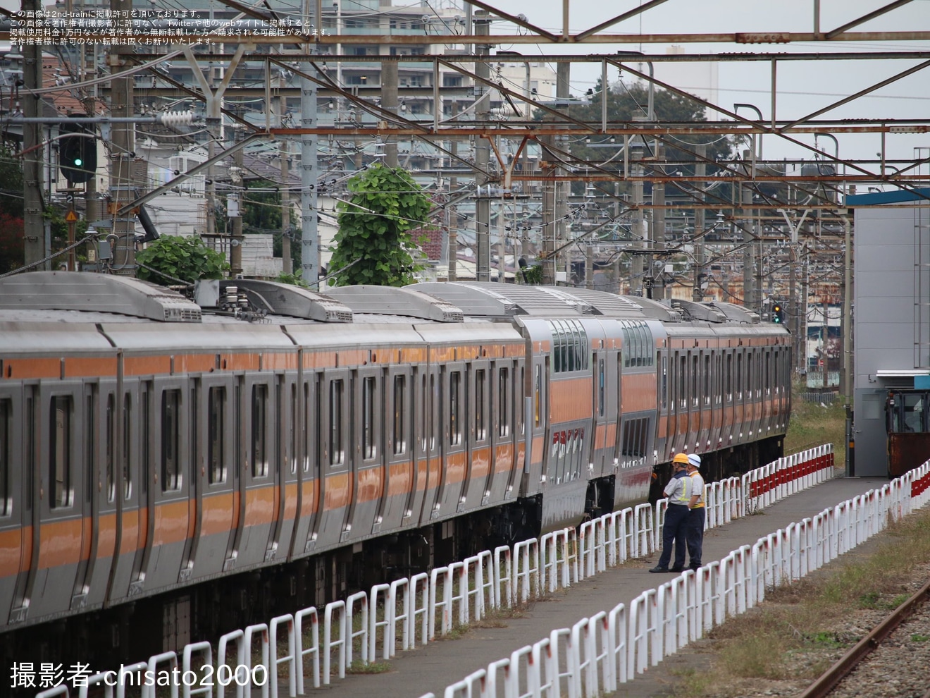 【JR東】E233系T28編成 へグリーン車組み込み作業が完了の拡大写真