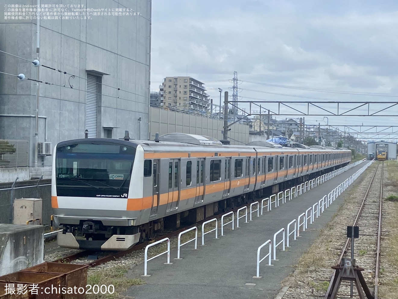 【JR東】E233系T28編成 へグリーン車組み込み作業が完了の拡大写真