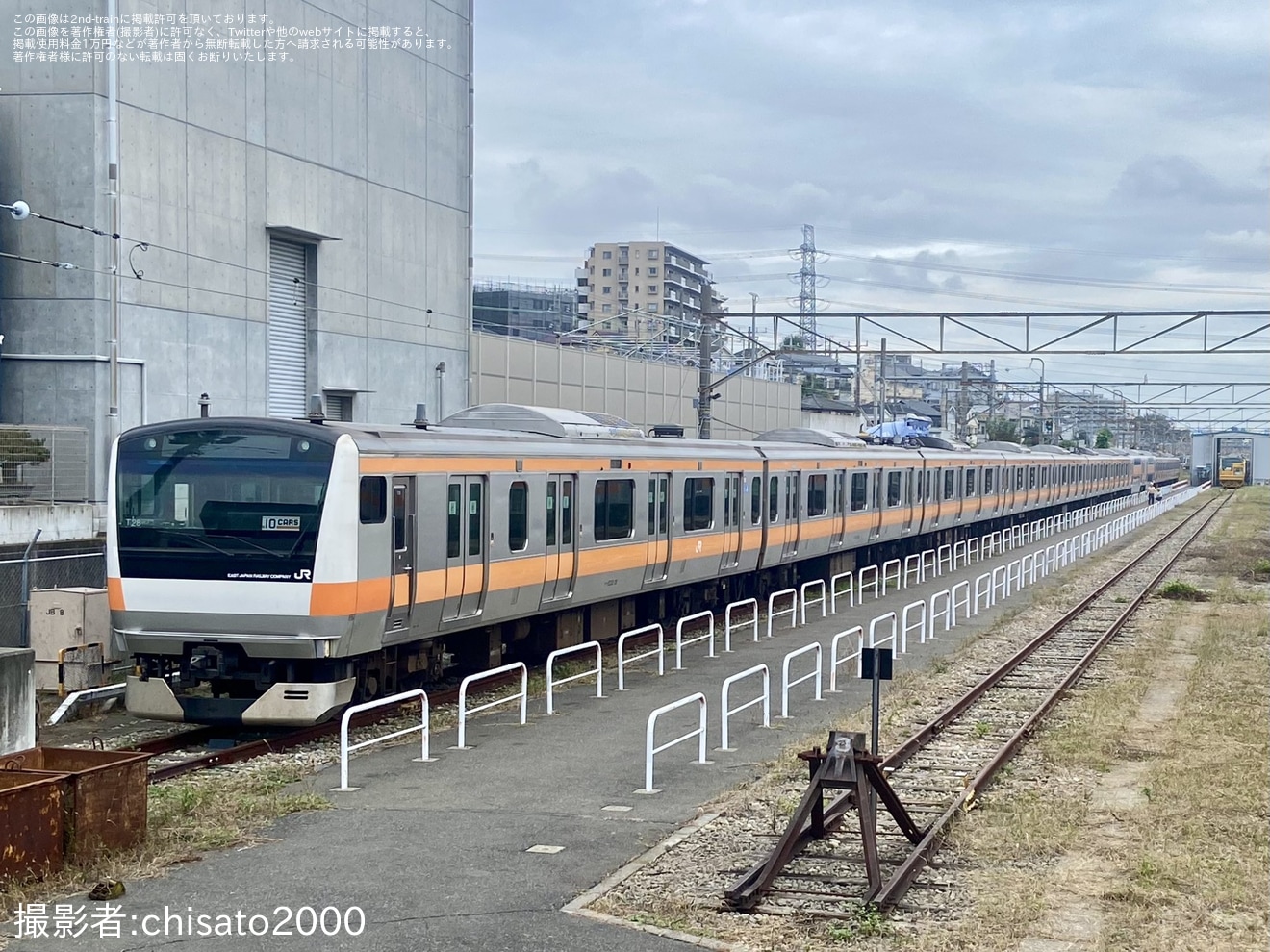 【JR東】E233系T28編成 へグリーン車組み込み作業が完了の拡大写真