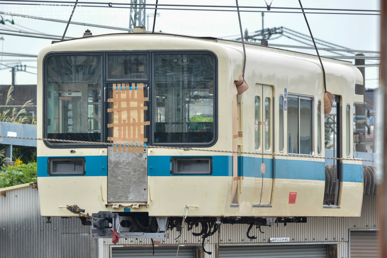 【小田急】8000形8059F 8059号車-8009号車が大野総合車両所より搬出の拡大写真