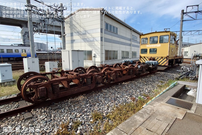 をえちぜん鉄道本社車庫で撮影した写真