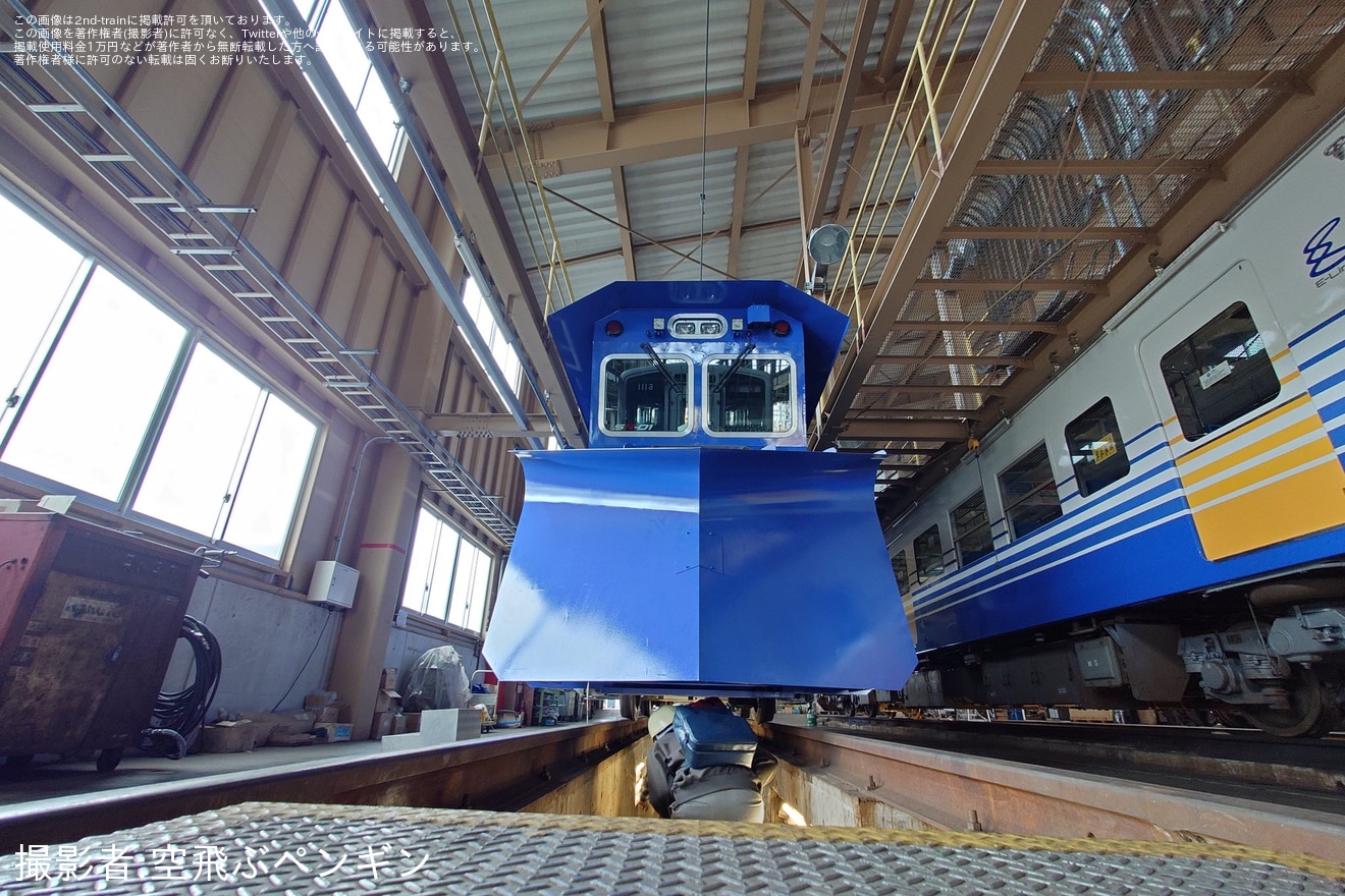 【えちぜん】「えちぜん鉄道車庫見学ツアー」開催の拡大写真