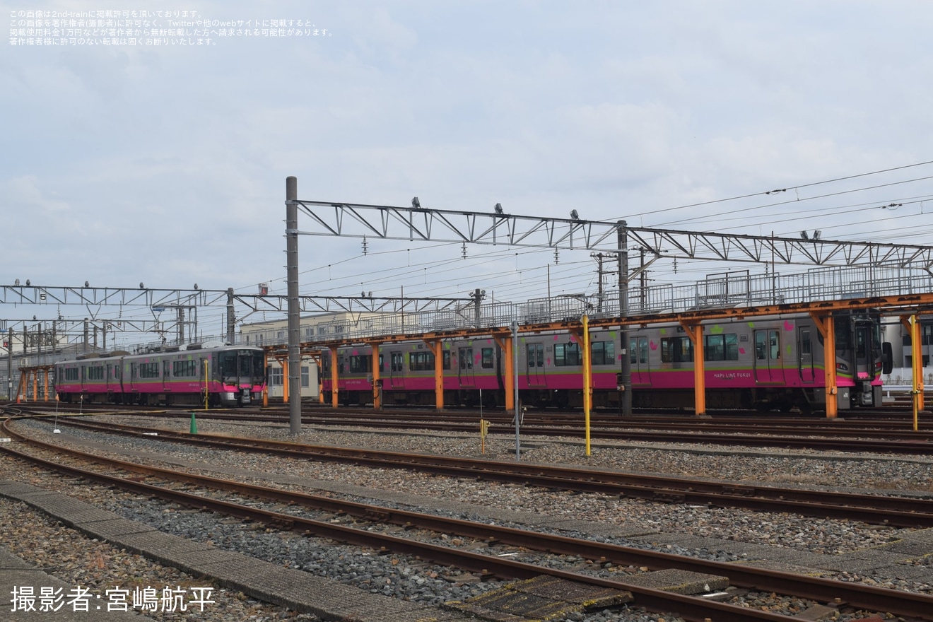 【ハピライン】「ハピラインふくい南福井車両基地公開」開催の拡大写真