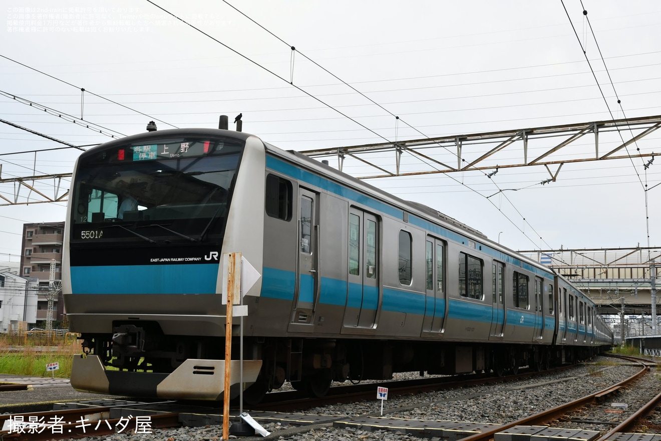 【JR東】「さいたま車両センターE233系運転操縦・車掌体験! ～夢にまで見た京浜東北線の乗務員に～」の拡大写真