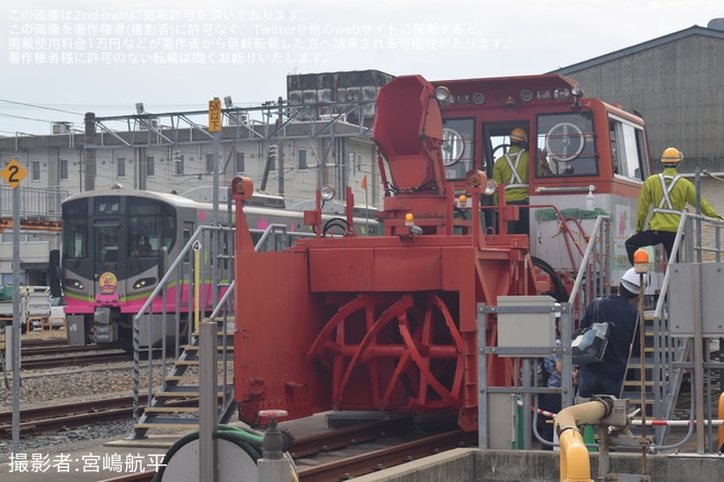 を南福井車両基地で撮影した写真