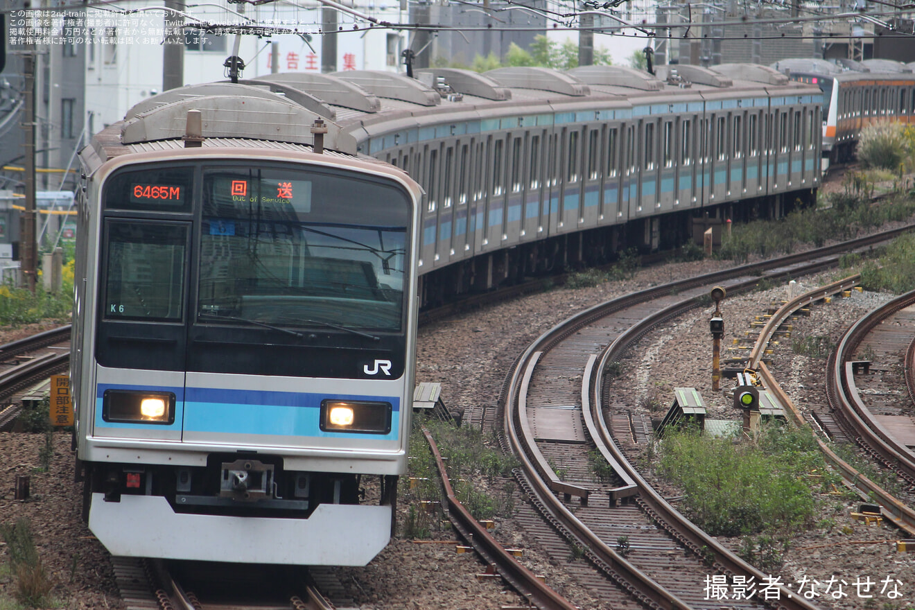 【JR東】E231系ミツK6編成 東京総合車両センター出場（202410）の拡大写真