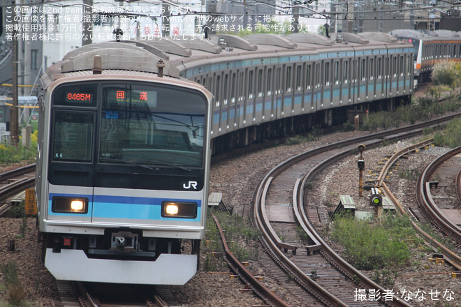 【JR東】E231系ミツK6編成 東京総合車両センター出場（202410）を恵比寿～渋谷間で撮影した写真