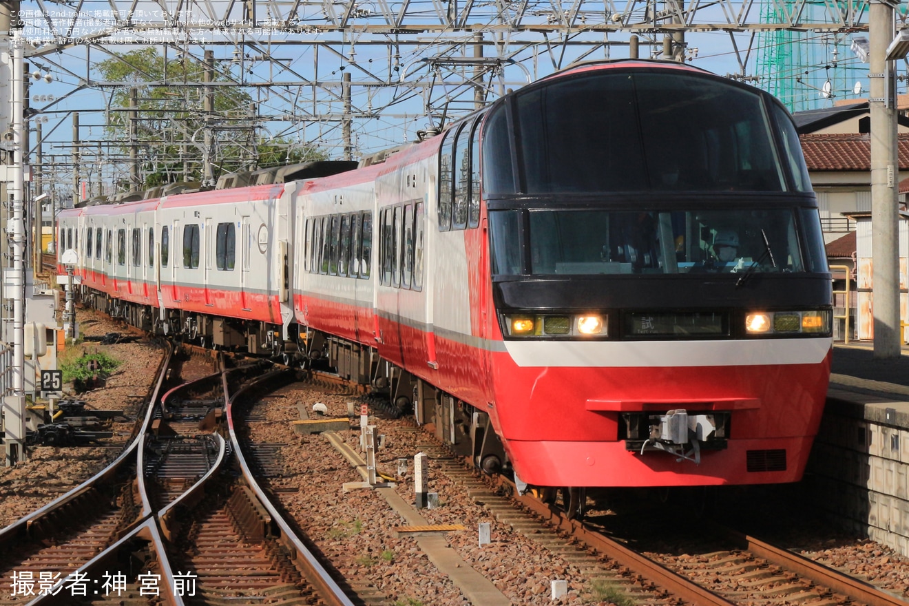 【名鉄】1200系1011F舞木検査場出場試運転 (202410)の拡大写真