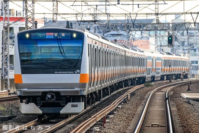 【JR東】E233系T26編成へグリーン車が組み込み営業運転開始を不明で撮影した写真