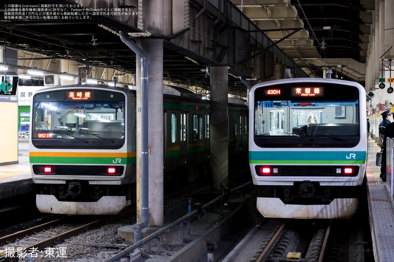 【JR東】上野駅工事に伴い一部列車が地平ホーム発着にの拡大写真