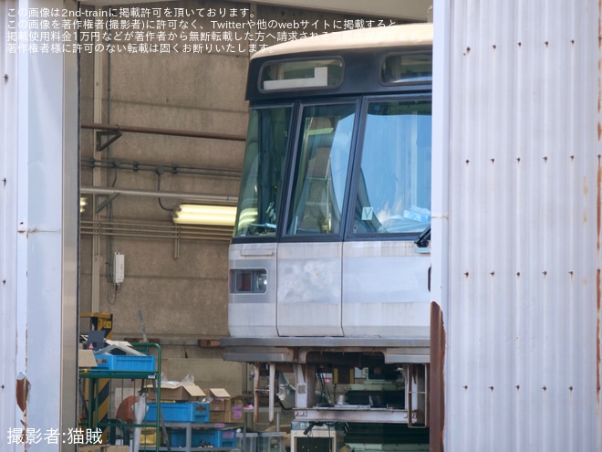 【メトロ】03系が千住検車区で改造工事中