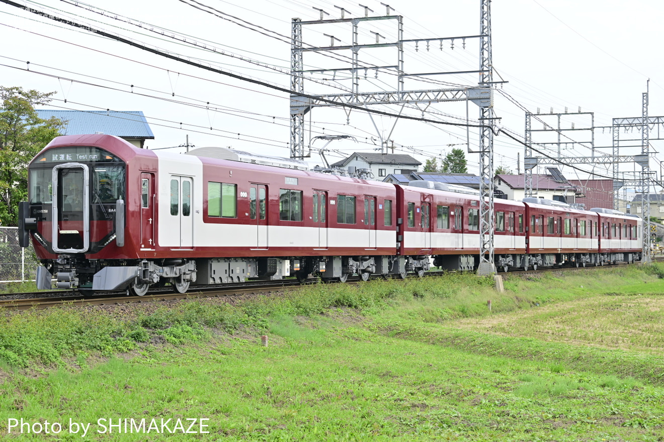 【近鉄】8A系8A05が日中試運転の拡大写真