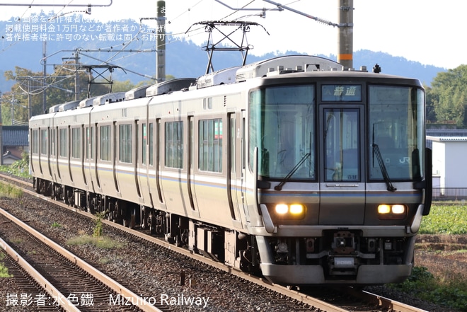 【JR西】滋賀県秋季高校総体開催に伴う臨時電車 普通木ノ本行きが運転