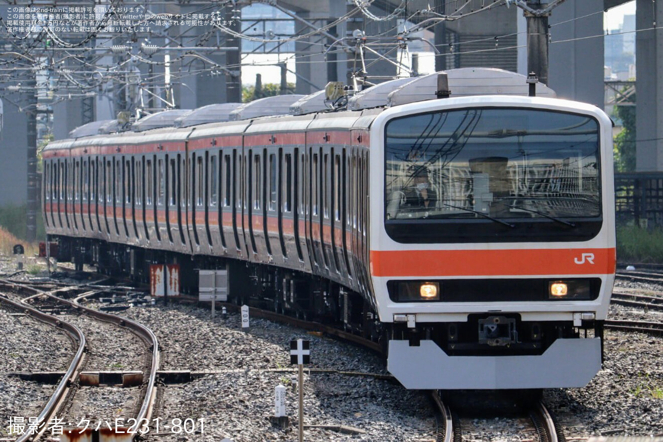 【JR東】209系ケヨM81編成 大宮総合車両センター出場の拡大写真