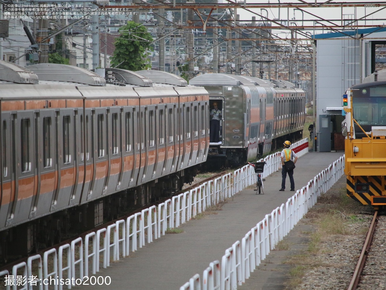 【JR東】E233系T36編成へグリーン車組み込み作業が完了の拡大写真