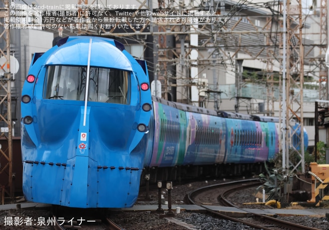 【南海】「ラピート」使用「電車まつり直通列車ツアー」が催行