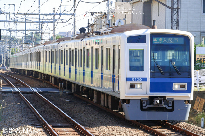 【西武】入間基地航空祭に伴い入間市行き運行を秋津駅で撮影した写真