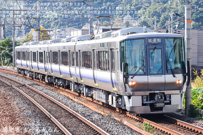 【JR西】223系HE414編成吹田総合車両所本所出場試運転