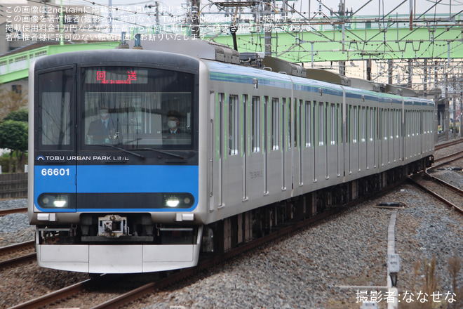 【東武】60000系61601F南栗橋工場入場