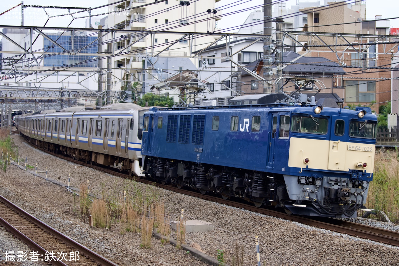 【JR東】E217系クラY-32編成 長野総合車両センター配給輸送の拡大写真