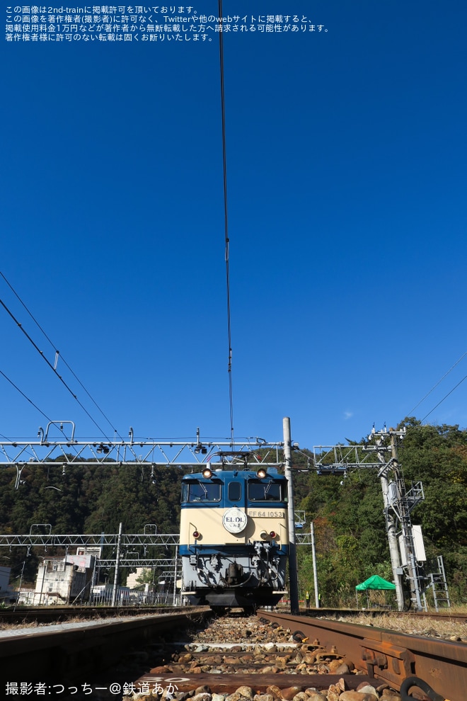 【JR東】「特別なアングルから撮ろう!水上駅電留線EL撮影会」が開催を水上駅で撮影した写真