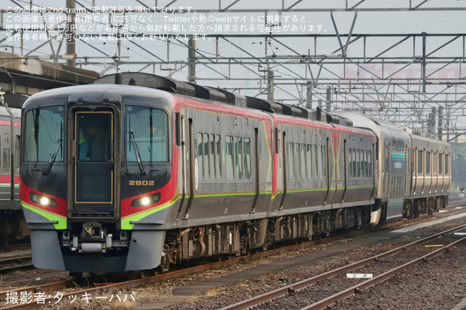 【JR四】パンタグラフ損傷した5000系M2編成が多度津工場入場