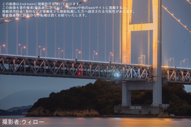 【JR四】2700系が瀬戸大橋で故障したマリンライナーを救援
