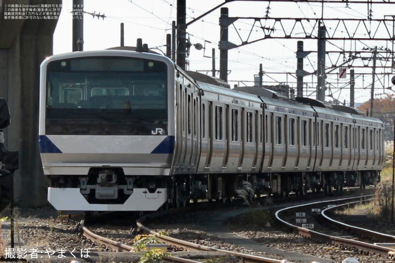 【JR東】E531系K474編成郡山総合車両センター出場試運転(202411)の拡大写真