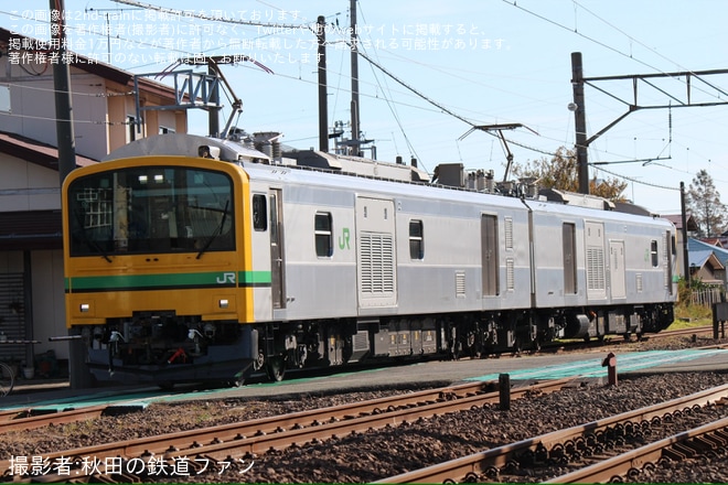 【JR東】E493系02編成が秋田総合車両センターへ