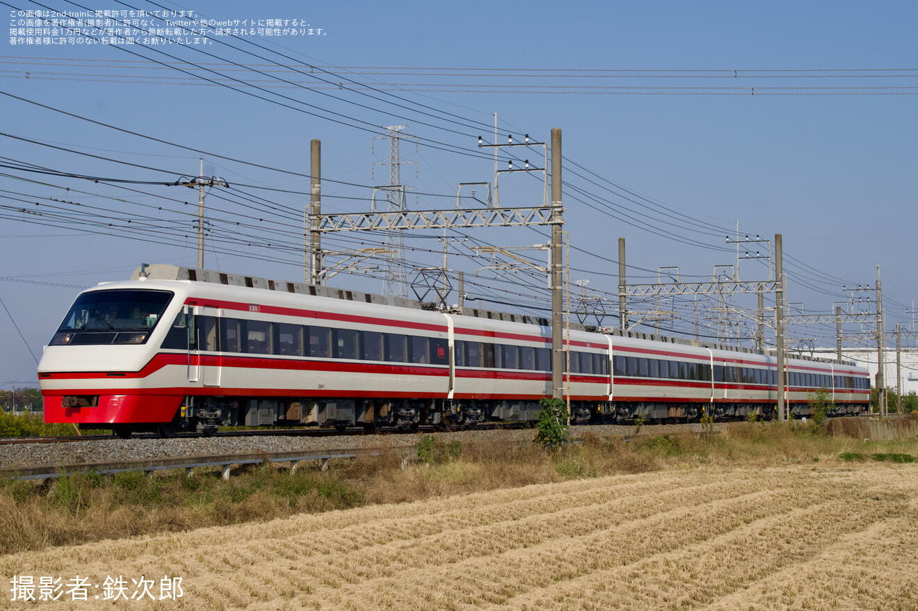 【東武】200系204F南栗橋工場出場試運転の拡大写真