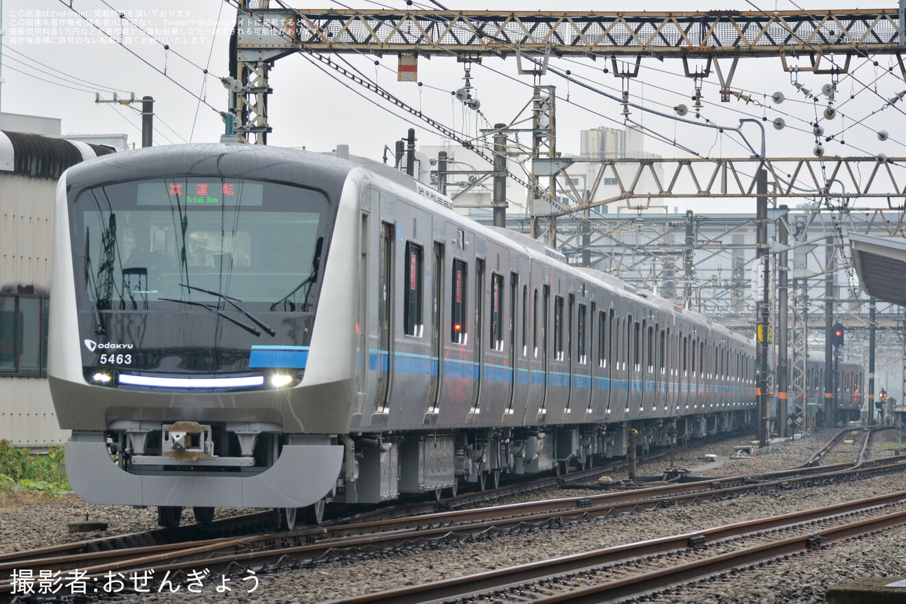 【小田急】5000形5063F(5063×10)新製試運転の拡大写真